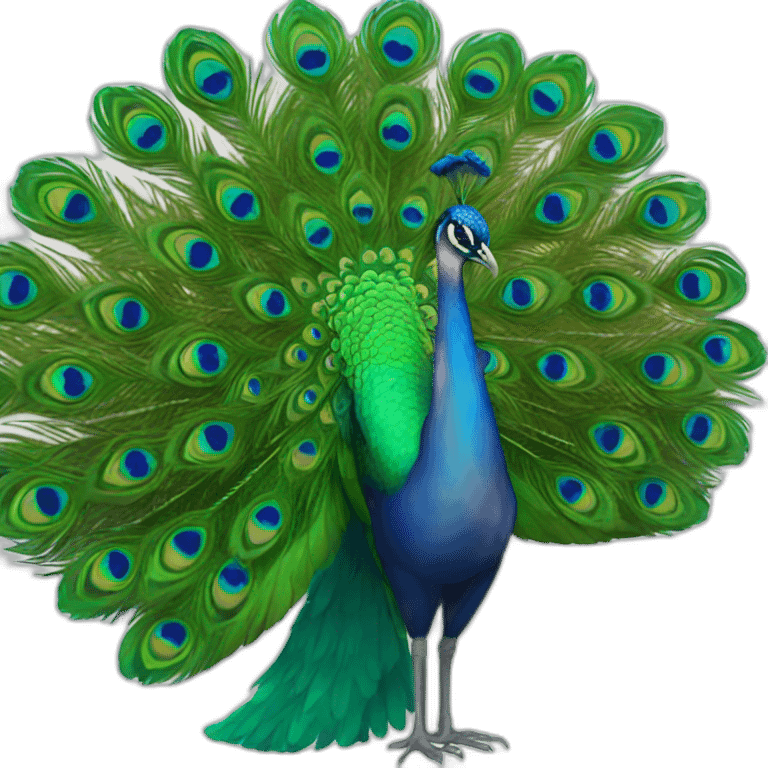 peacock emoji