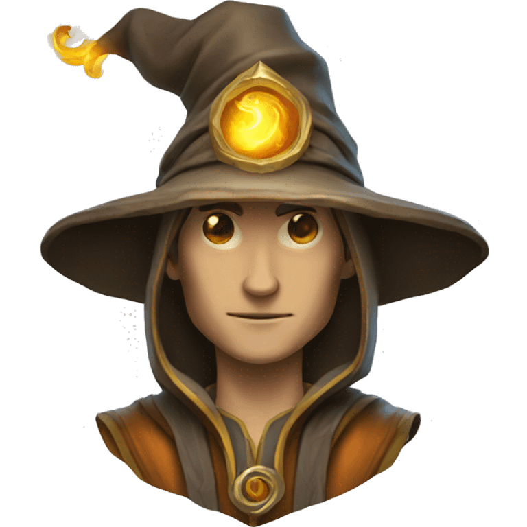 the key in the form of the mage archetype emoji