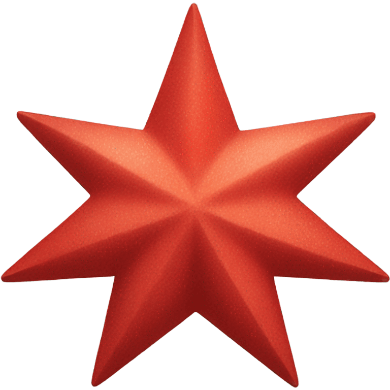 Red star emoji