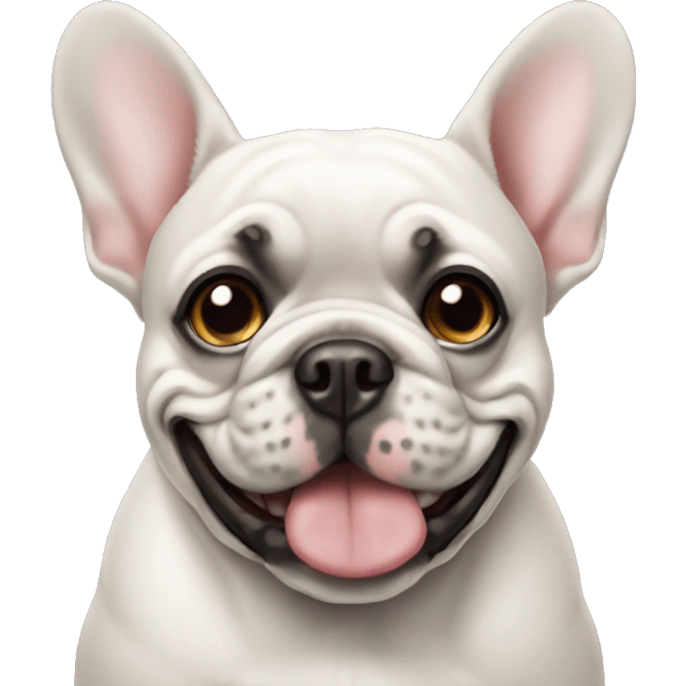 a frenchie dog emoji