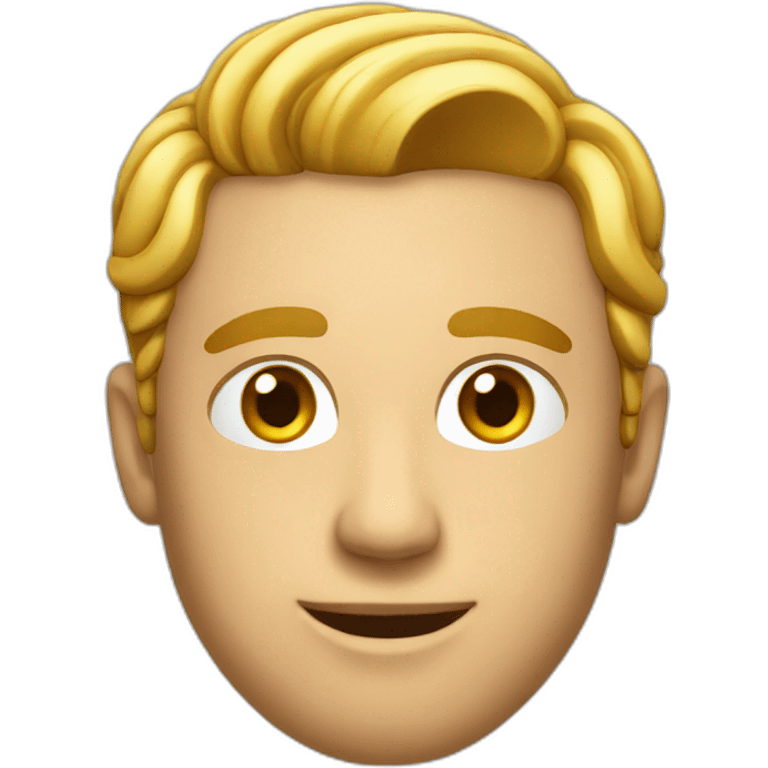 Handsome money emoji