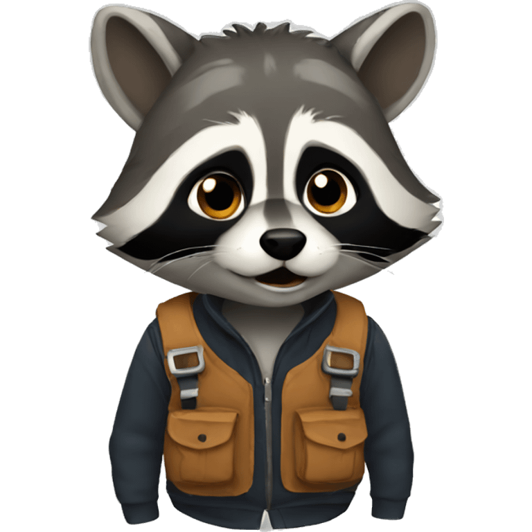 Raccoon crew  emoji