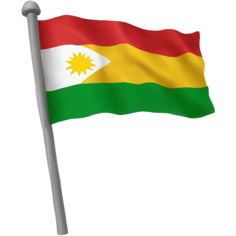 Kurdistan flag emoji emoji