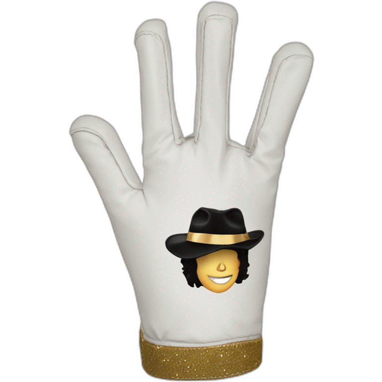 Michael Jackson glove emoji