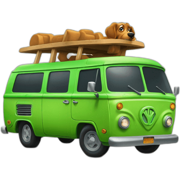 scoobydoo mystery machine emoji