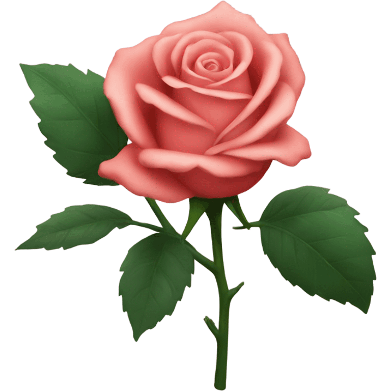 Rose flower gift emoji