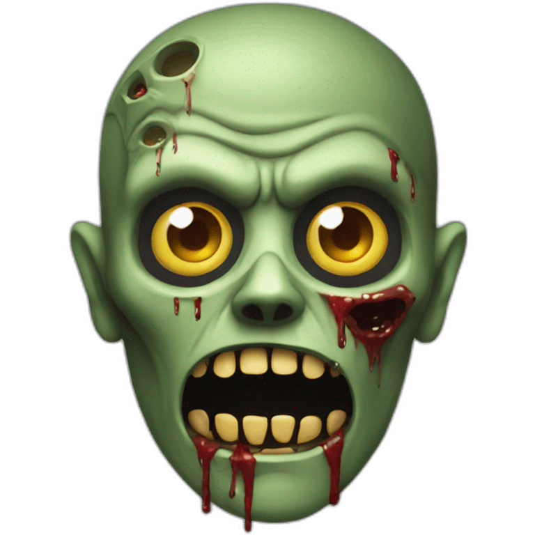 Zombie roue arrière emoji