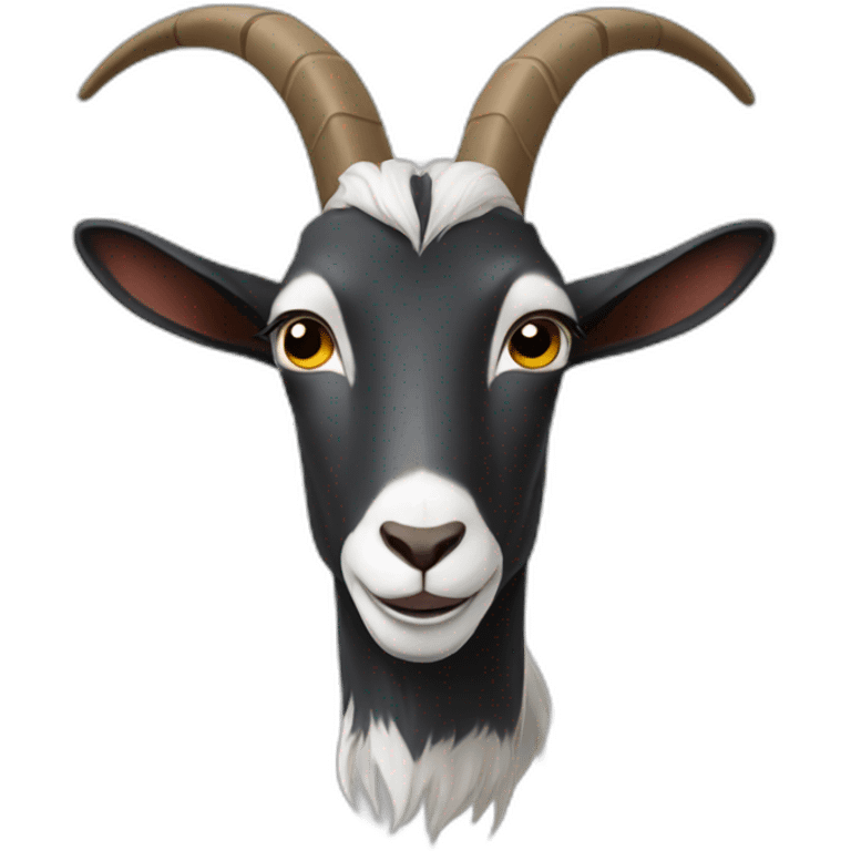 The goat emoji