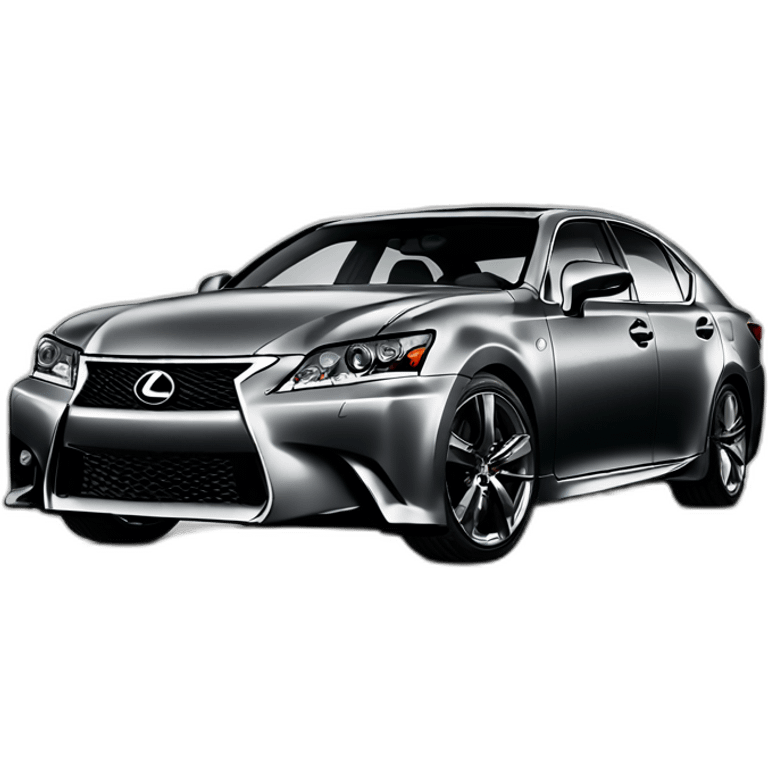 grey lexus gs 350 F sport 2013 emoji