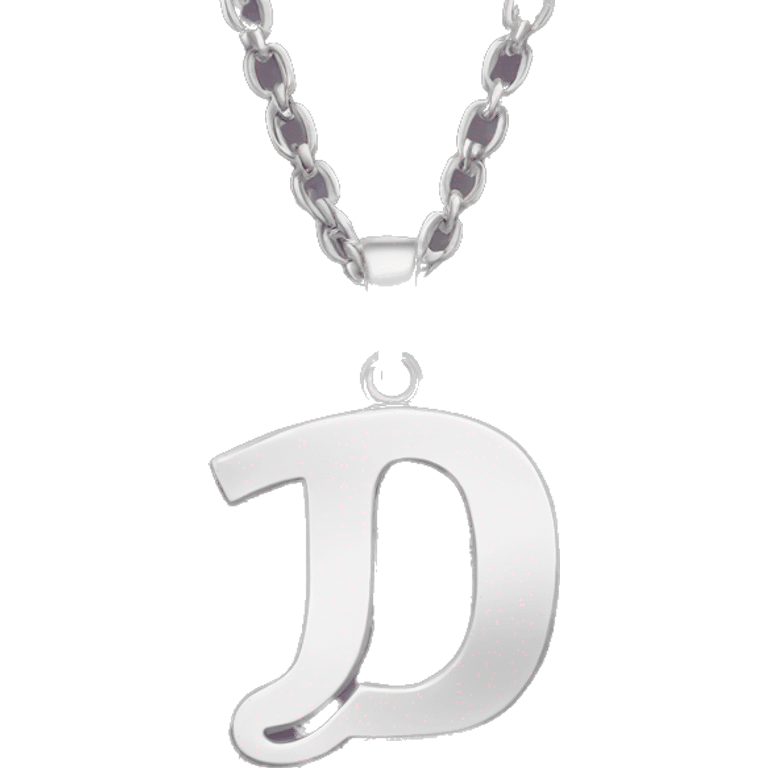 J letter pendant emoji