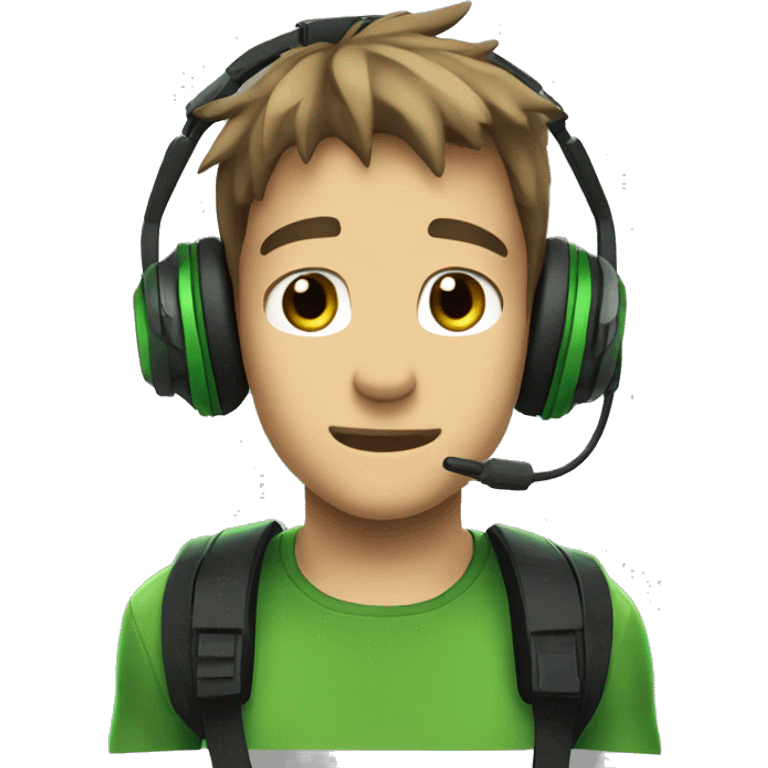 ben 10 in headset  emoji