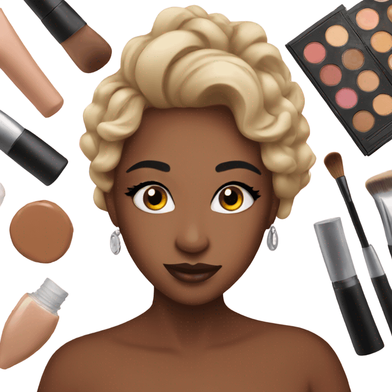 Makeup routine emoji