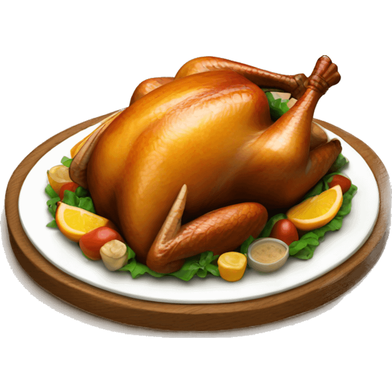 roasted turkey emoji