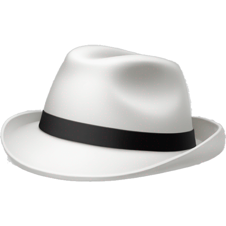 white hat emoji