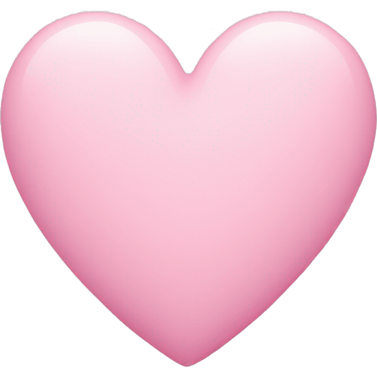 pink pastel heart emoji