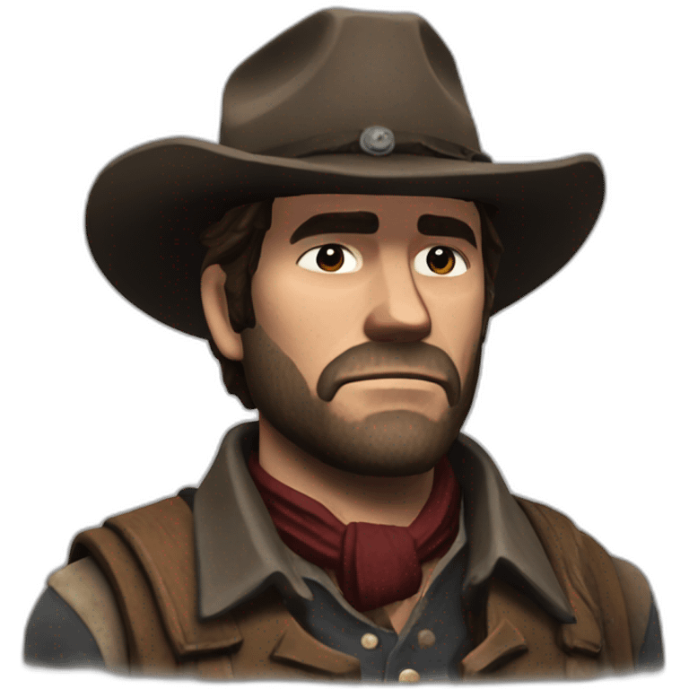 Arthur morgan from rdr2 emoji