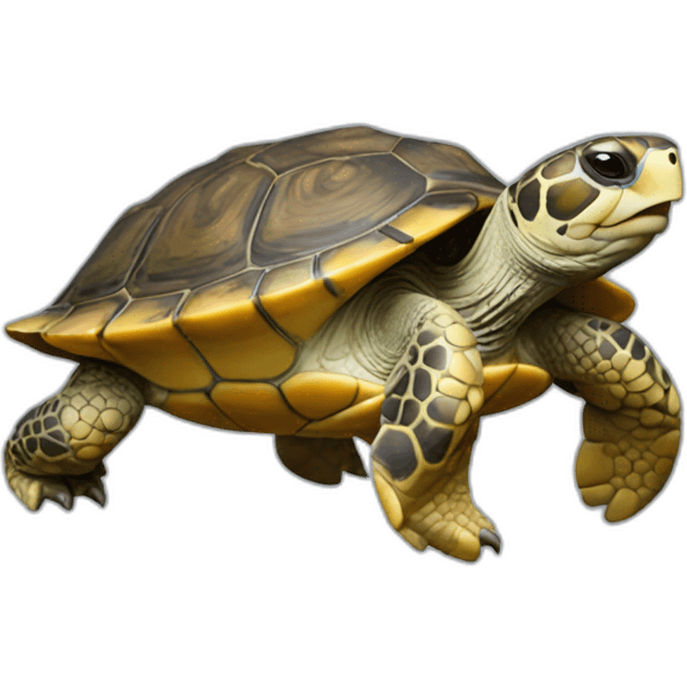 Tortue-qui-rigole emoji