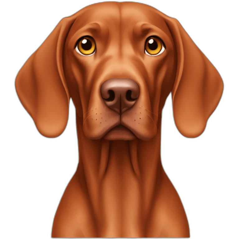 hungarian vizsla standing emoji