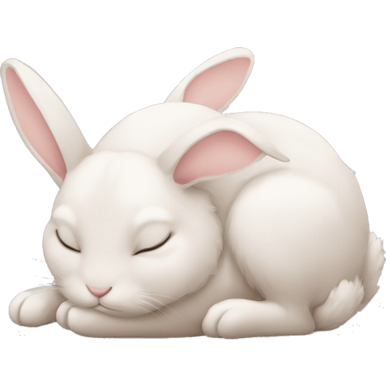 rabbit sleep emoji