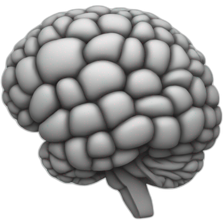 a brain emoji