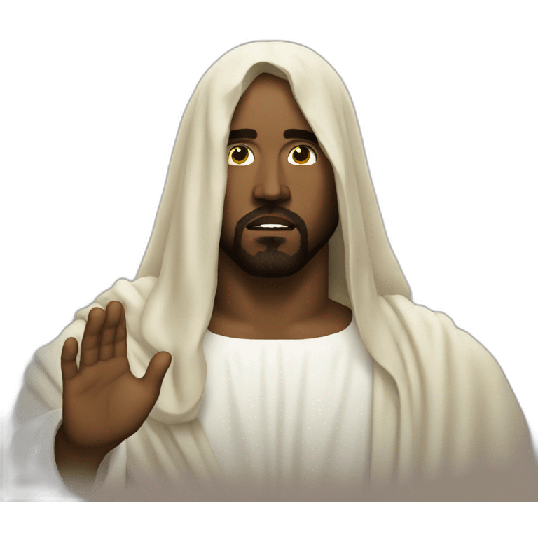 kanye west jesus emoji