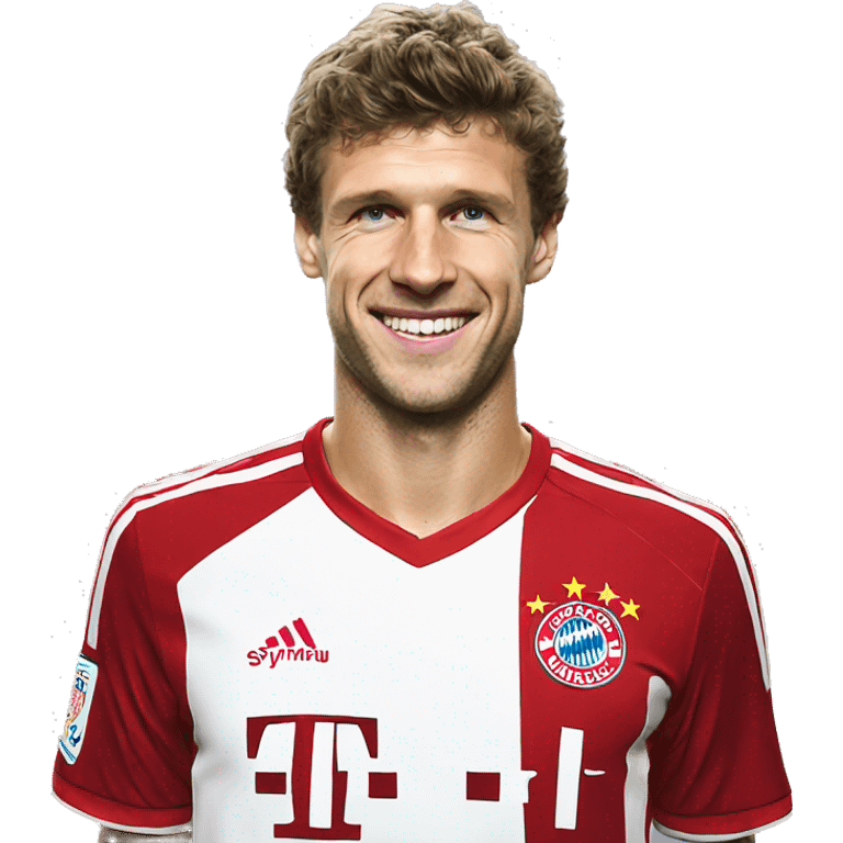 thomas muller number 25 bayern munich  emoji