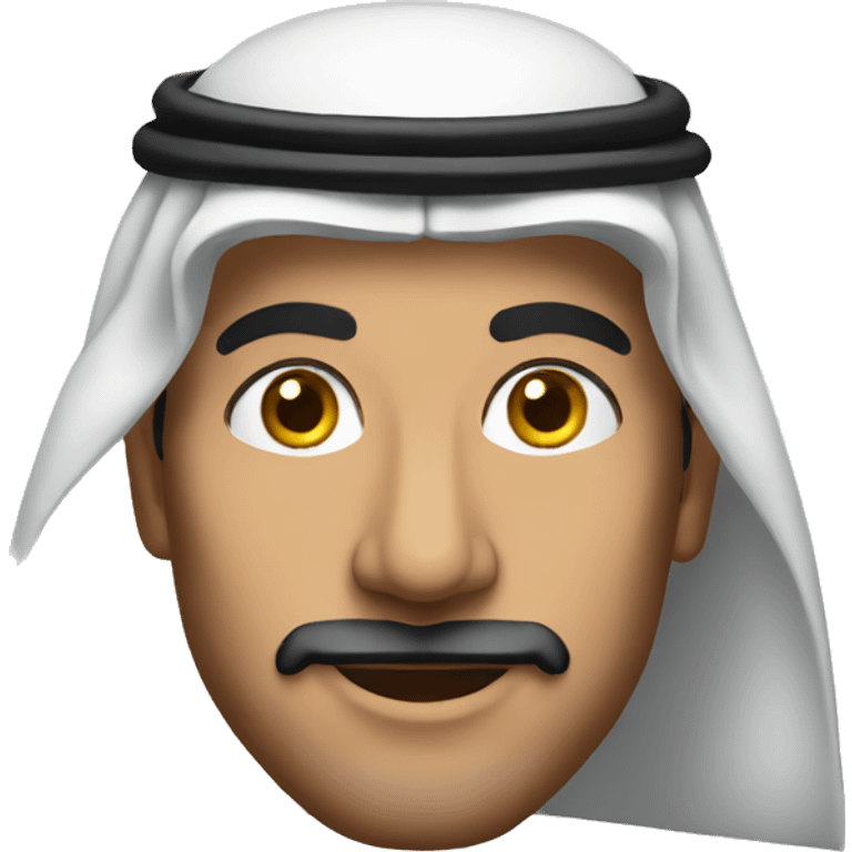 Gulf Arab businessman emoji