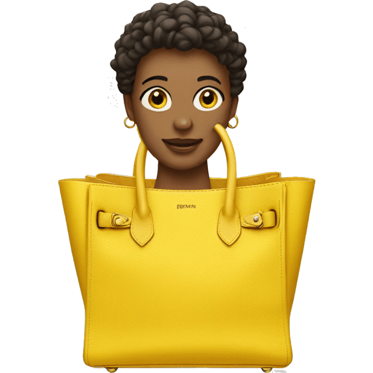 Yellow birkin emoji