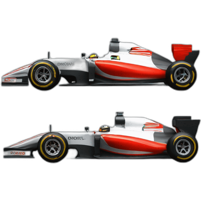 Formula 1 car emoji