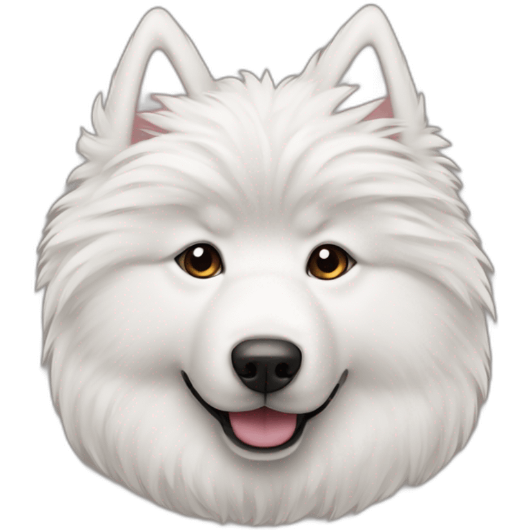 fluffy-samoyede emoji