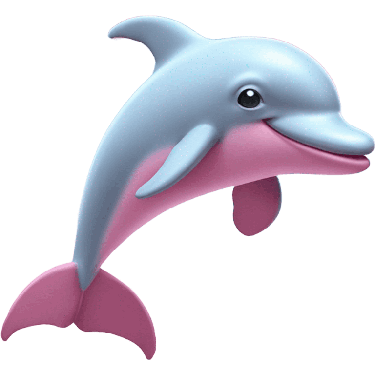 pink dolphin pink clouds emoji