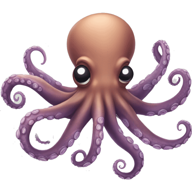 Octopus waving emoji