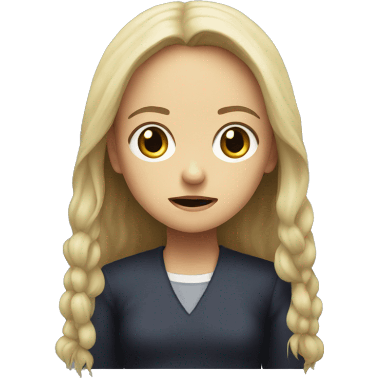 The girl from the exorcist  emoji