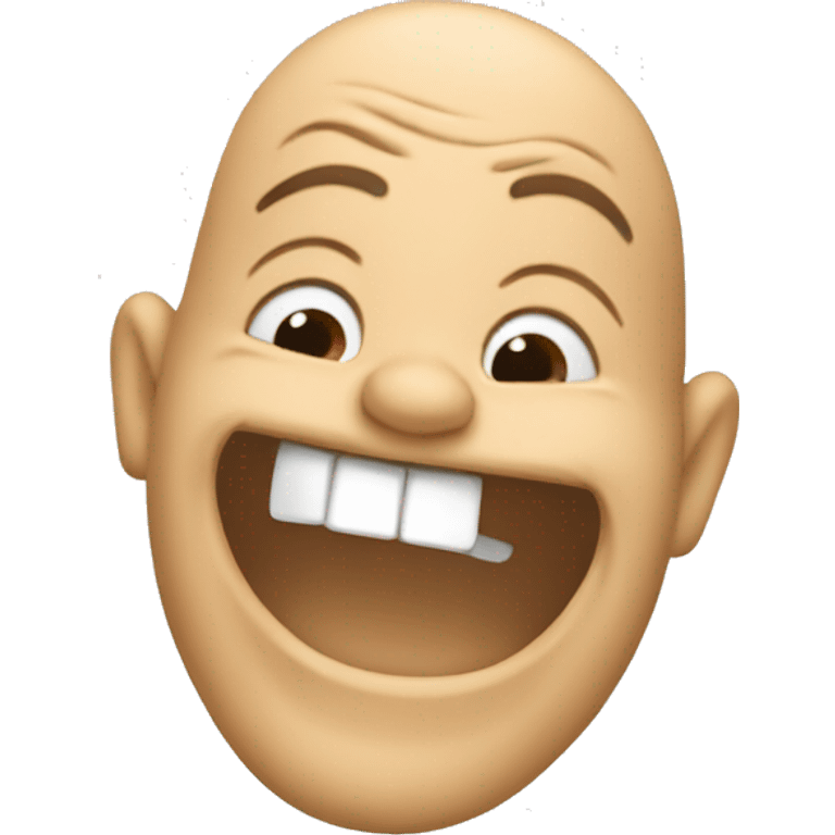 Laughing man emoji