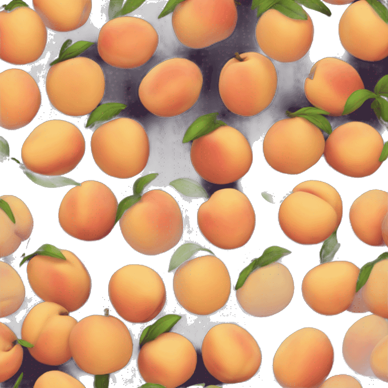 a peach emoji