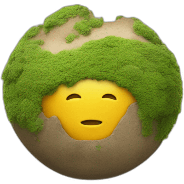 un vers de terre emoji