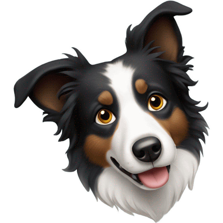 Border collie emoji