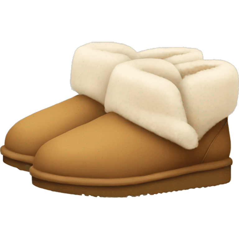 UGG slippers  emoji