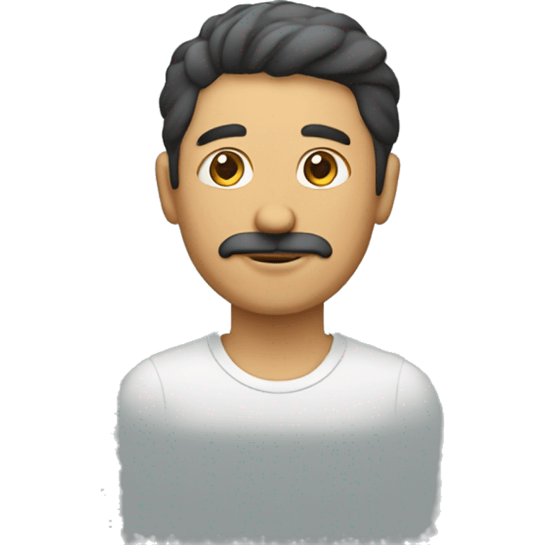 hombre con la raya en la ceja emoji