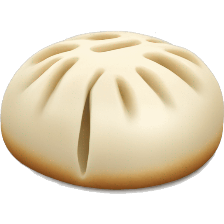 Steamed bun emoji