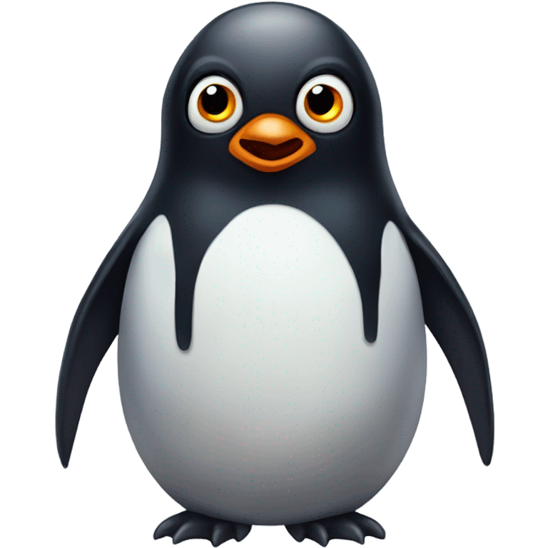 Zombie penguin emoji