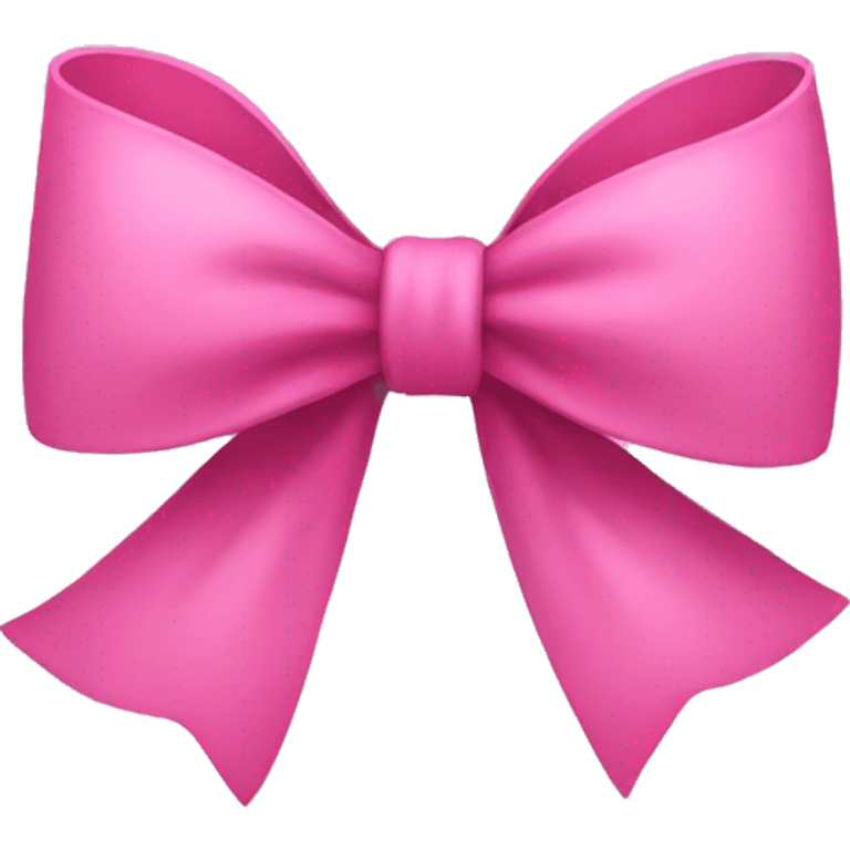 Pink bow emoji