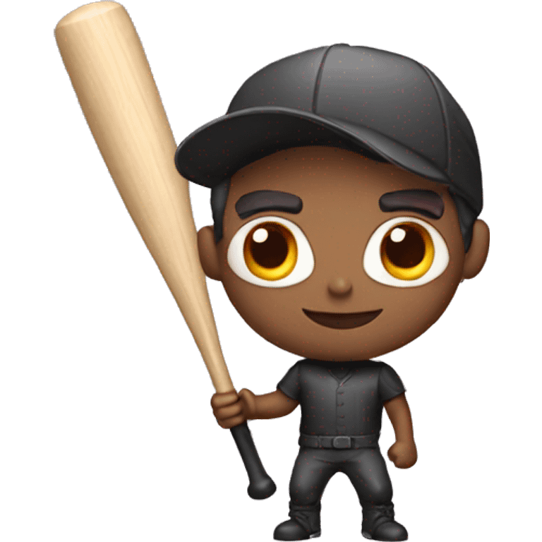 Man with bat emoji