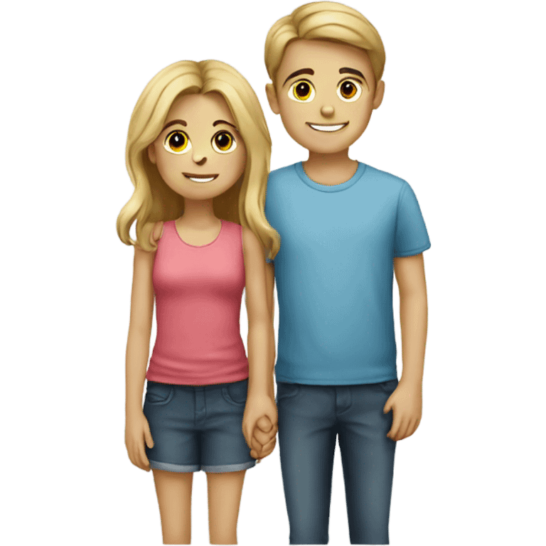 boy with girl emoji