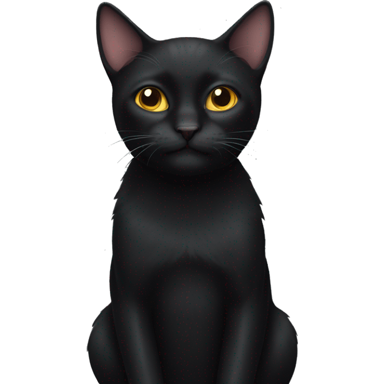 black cat  emoji