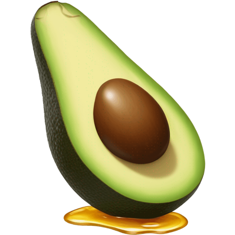 Avocado and maple syrup flag emoji