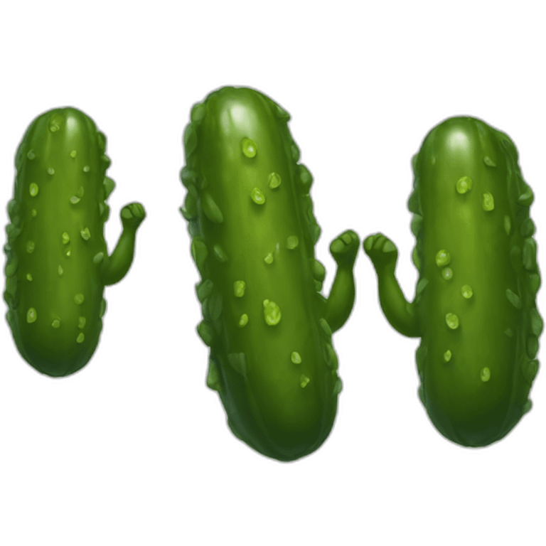 pickle hands emoji