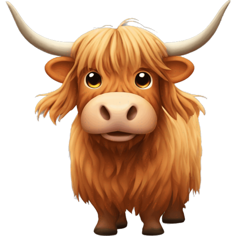 highland cow emoji