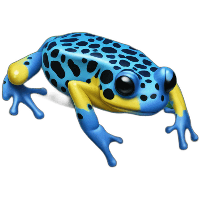 Dendrobates azureus emoji