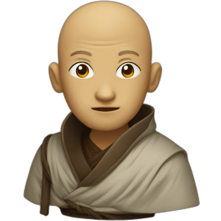 Cyber monk emoji